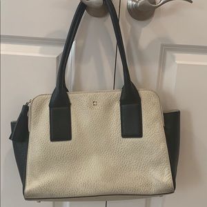 Black and White Kate Spade Handbag